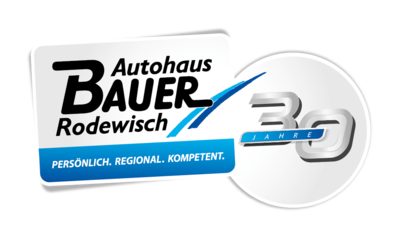 Logo Desktop - Autohaus Bauer Rodewisch 30 Jahre